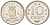 Нидерландские Антилы 10 центов 1980 Беатрикс (1980-2013) KM 10 никель 4181-347