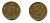 Финляндия 10 пенни 1923 республика (1918-1962) KM 24 медь 46-842