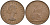 Великобритания 1 пенни 1966 Елизавета II (1952-2022) KM 897, Spink 4157 бронза 4574-245