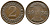ГЕРМАНИЯ 2 РЕЙХСПФЕННИГА 1924 J KM 38, J. 314 бронза 176-225