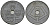 Бельгия 25 сантимов 1945 Belgie-Belgique, Леопольд III (1934-1947), германская оккупация KM 132 цинк 177-1027