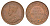Канада 1 цент 1917 Георг V (1910-1936) KM 21 бронза 1527-1025