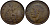 Великобритания 1 пенни 1927 Георг V (1910-1936) КМ 826, Spink 4054 бронза 3334-926