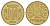 Украина 1 гривна 2003 KM 8b алюминиевая бронза 4633-554