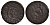 Ливония, Рига, шведская оккупация солид (шиллинг) 1648? Кристина (1634-1654) KM 21 серебро 1527-625