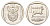 ЮАР 1 ранд 2014 медь плакированная никелем UNC 4627-567
