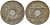 Британская Западная Африка 1/2 пенни 1947 H, Георг VI KM 18 медно-никель 25-1055
