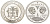 Ямайка 10 долларов 1972 10 лет независимости KM 60 серебро PROOF 1079-8-22