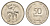 Израиль 50 прут 1954 JE 5714 KM 13 медно-никель UNC 4624-127