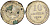 СССР 10 копеек 1925 Федорин 5 серебро 4160-453