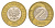 Польша 2 злотых 2009 Y 283 биметалл 4633-117