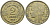 ФРАНЦИЯ 2 ФРАНКА 1935 KM 886 алюминиевая бронза 3334-914