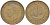 Великобритания 1/2 пенни 1945 Георг VI (1936-1952) KM 844, Spink 4115 бронза 65-124
