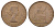 Великобритания 1 пенни 1962 Елизавета II (1952-2022) KM 897, Spink 4157 бронза 4661-846