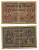 ГЕРМАНИЯ 20 МАРОК 1918 20 ФЕВРАЛЯ 1918, СЕРИЯ S, КРАСНАЯ, МИНЕРВА И МЕРКУРИЙ Pick 57, Rosenberg 55 бумага 7146-33-3-2