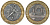 Франция 10 франков 1989 тип гений Бастилии KM 964.1, Le Franc 375.3 биметалл  4128-514