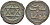 МАРОККО 4 ФАЛУСА 1871 AH1288, МОНДВОР FES, Sidi Mohammed IV (1859-1873) KM 166.1 бронза 4526-626