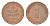 Германия 1 пфенниг 1995 D KM 105, J.380 сталь плакированная медью 4630-1235