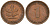 ФРГ 1 пфенниг 1974 J KM 105, J. 380 сталь плакированная медью    4598-545