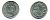 Сингапур 10 центов 1973 морской конек KM 3 медно-никель UNC 86-1144