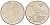 Норвегия 25 эре 1972 Улаф V (1958-1991), синица KM 407 медно-никель 3851-1049