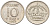 Швеция 10 эре 1957 Густав VI Адольф (1950-1973) KM 823 серебро 4147-918