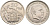 Испания 50 песет 1957(59) Франсиско Франко (1939-1975) KM 788 медно-никель 4572-534