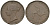 Остров Мэн 1/2 пенни 1839 Виктория KM 13 медь 94-854