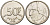БЕЛЬГИЯ 50 ФРАНКОВ 1989 BELGIE, БОДУЭН I (1951-1993) KM 169 никель 4391-146