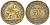 ФРАНЦИЯ 50 САНТИМОВ 1923 CHAMBRES DE COMMERCE KM 884, LE FRANC 191.6 алюминиевая бронза 201-852
