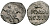 ВЕЛИКОЕ КНЯЖЕСТВО МОСКОВСКОЕ ДЕНГА 1535 - 1547 ИВАН IV ВАСИЛЬЕВИЧ, МОСКОВСКИЙ МОНЕТНЫЙ ДВОР, 0,36 ГР ГиК №48 серебро 262-1215