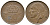 БЕЛЬГИЯ 50 САНТИМОВ 1952 BELGIE KM 145 бронза 4383-1142