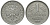 ФРГ 1 МАРКА 1961 F J 385, KM 110 медно-никель 72-714