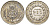 Бразилия 200 рейс 1866 Педро II (1831-1889) KM 469 серебро    4528-145