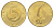 Словения 5 толаров 1992 KM 6 латунь UNC 4678-943