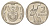 ЮАР 2 ранда 2004 KM 336 медь плакированная никелем UNC 4628-117