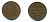 ФРГ 1 ПФЕННИГ 1971 J KM 105, J.380 сталь плакированная медью 3999-1042