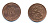 Финляндия 10 пенни 1935 республика (1918-1962) KM 24 медь 51-5457