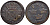 Швеция 1 эре 1746 F.R.S., Фредерик I (1720-1751) KM 383.3 медь 4395-1132