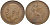 Великобритания 1 пенни 1916 Георг V (1910-1936) KM 810, Spink 4051 бронза 3460-741