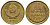 СССР 1 копейка 1987 KM 126а алюминиевая бронза aUNC 4608-1265
