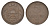 Латвия 5 сантимов 1922 KM 3 бронза 4658-1153