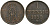 Ганновер 1 пфенниг 1850 B, Эрнст Август (1837-1851) KM 201.1, AKS 129, J. 74 медь 4608-1057