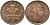 Великобритания 2 пенса 2004 Елизавета II (1952-2022) KM 987, Spink 4690 (C5) сталь плакированная медью 65-936