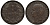 ГРЕЦИЯ 1 ЛЕПТА 1878 К, КОРОЛЬ ГЕОРГ I (1863-1913) KM 52 медь 4528-322