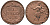 ШВЕЦИЯ 1 ДАЛЕР 1717 S.M., ЧРЕЗВЫЧАЙНЫЙ ВЫПУСК, REASSON AND ARMS KM 355 медь 00-00-00