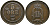 Швеция 5 эре 1887 Оскар II (1872-1907) король Швеции и Норвегии KM 736 бронза 53-417