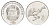 КНДР (Северная Корея) 1/2 чона 2002 Мир животных - Цесарка KM 187 алюминий UNC 4662-342