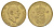 Дания 1 крона 1949 N, Фредерик IX (1947-1972) KM 837 алюминиевая бронза 4638-725