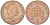 Великобритания 1 пенни 1989 Елизавета II (1952-2022) KM 935, Spink B3 бронза 4614-811